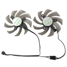87mm A Pair of Cooling Fan for PALIT GeForce GTX1060/1070/1080 Graphics ... - $12.82