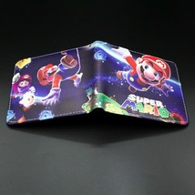 Cute Super Mario Bros Purse Short Bifold Fashion Leather Wallet S3 - £11.99 GBP