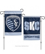Sporting Kansas City Flag 12x18 Garden Style 2 Sided - $60.97 CAD