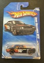 2010 Hot Wheels #100 Hw Performance 2/10 Dodge Challenger SRT8 Black w/OH5 Spoke - $11.65