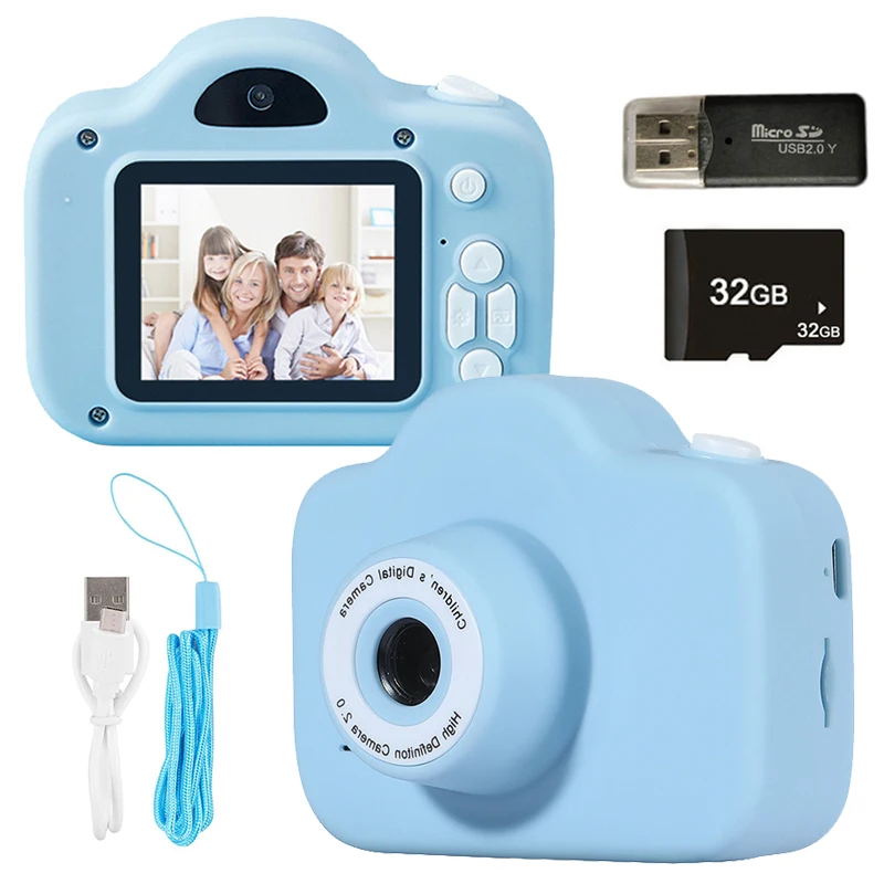 Camera Toys for Kids Educational Game Mini Digital Camera 1080P Projection Video - £9.99 GBP+