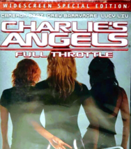 Charlie&#39;s Angels: Full Throttle 2003 DVD Action Movie w/ Drew Barrymore Lucy Lui - £2.36 GBP