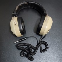 Vintage Koss Realistic Stereo Tan Over the Ear Headphones with Volume Co... - £28.83 GBP