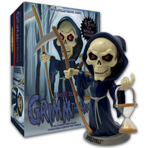 Retro A Go Go Grim Reaper A Violet Death Tiny Terrors Ghoulsville Horror Figure - $23.74