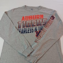 Auburn Tigers Shirt Men's Gray Cotton Pro Edge by Knights Apparel Long Sleeve image 8