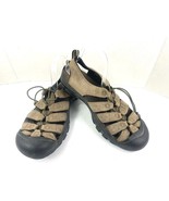 Keen Newport Men&#39;s Shoes Brown 10M Leather Waterproof Hiking trail Water... - $37.44