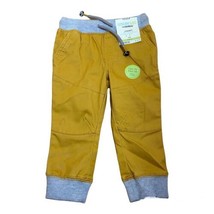 Genuine Kids from Oshkosh Jogger size 18M Mustard Yellow Color New - £9.30 GBP