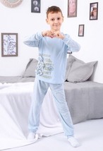 Pajama Set (boys), Any season,  Nosi svoe 6076-001-33-4 (blakytnyj-melanzh) - $16.30+