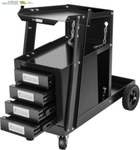 VIVOHOME Rolling Welding Cart with 4 Drawers Upgraded Wheels and Tank St... - $219.11
