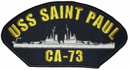 USS St. Paul Saint CA-73 Patch USN Navy Ship Heavy Cruiser Baltimore Class - £9.37 GBP