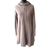 Kensie Hooded Tunic Dress Taupe Sz. S - $369.07 MXN