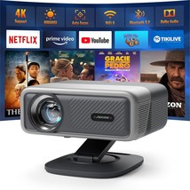 [Netflix Officially&amp;AI Auto Focus]AuKing Smart Projector with Wifi and G... - $498.18