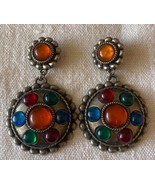 ⭕VTG, boucles d&#39;oreilles clip vintage, boucles d&#39;oreilles vintage printemps - €10,23 EUR