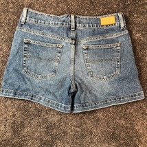 Vintage Tommy Hilfiger Shorts y2k Womens 10 Denim Jean Medium Wash Logo 90s - £9.99 GBP