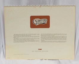 Vintage TRW Crawford Collection Antique Auto 1978 Advertising Desk Calendar g35 - £15.28 GBP