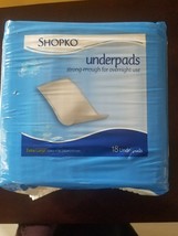 Shopko underpads extra large 18 underpads - $21.73