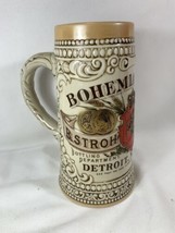 Vintage Stroh’s Brewery Co. Beer Stein Mug Ceramarte Brazil Series IV Bo... - $13.61