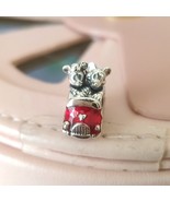 2024 New Disney Minnie &amp; Mickey Red Wedding Car Charm for Bracelet - £14.63 GBP
