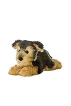 12 Inch Flopsie Yorky Dog Plush Stuffed Animal by Aurora A5 - £12.74 GBP