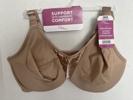 OLGA Side Support Ultimate Comfort UW Bra GK5006R Latte 38DD NWT - £15.95 GBP