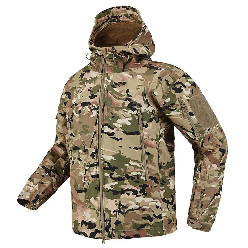 ReFire Gear  Jacket Men Waterproof Soft   Jacket US Army Clothing Winter Fleece  - £222.27 GBP