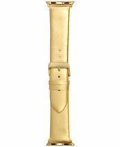 Nuevo I. N.c. Mujer Metálico Tono Dorado Piel Sintética 42mm Apple Reloj Correa - £7.69 GBP