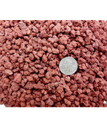 5 QTS. - 3/8&quot; - 1/4&quot; Red Lava for Bonsai Soil, Succulents, Cactus &amp; soil... - £15.76 GBP