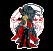 Edward Elric Fullmetal Alchemist Anime Alphonse Sticker Decal Truck Car Phone - £3.95 GBP+
