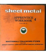 Sheet Metal Apprentice Workbook 4 Vol.  2 National Training Fund - £7.40 GBP