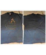 Vintage 2000 Crocodile Hunter TV Show Promo T Shirt Blue Sz XL - $54.14 CAD