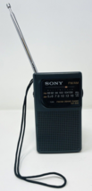WORKING BlackSony ICF-S10 Portable Pocket AM FM Radio - £15.80 GBP