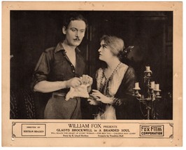 A BRANDED SOUL (1917) Gladys Brockwell &amp; Lew Cody Lost Fox Silent Film D... - €43,74 EUR