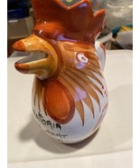 8&quot; Rooster Shaped Vintage Pitcher La Trattoria Restaurant Bermuda Pre-Ow... - €14,63 EUR