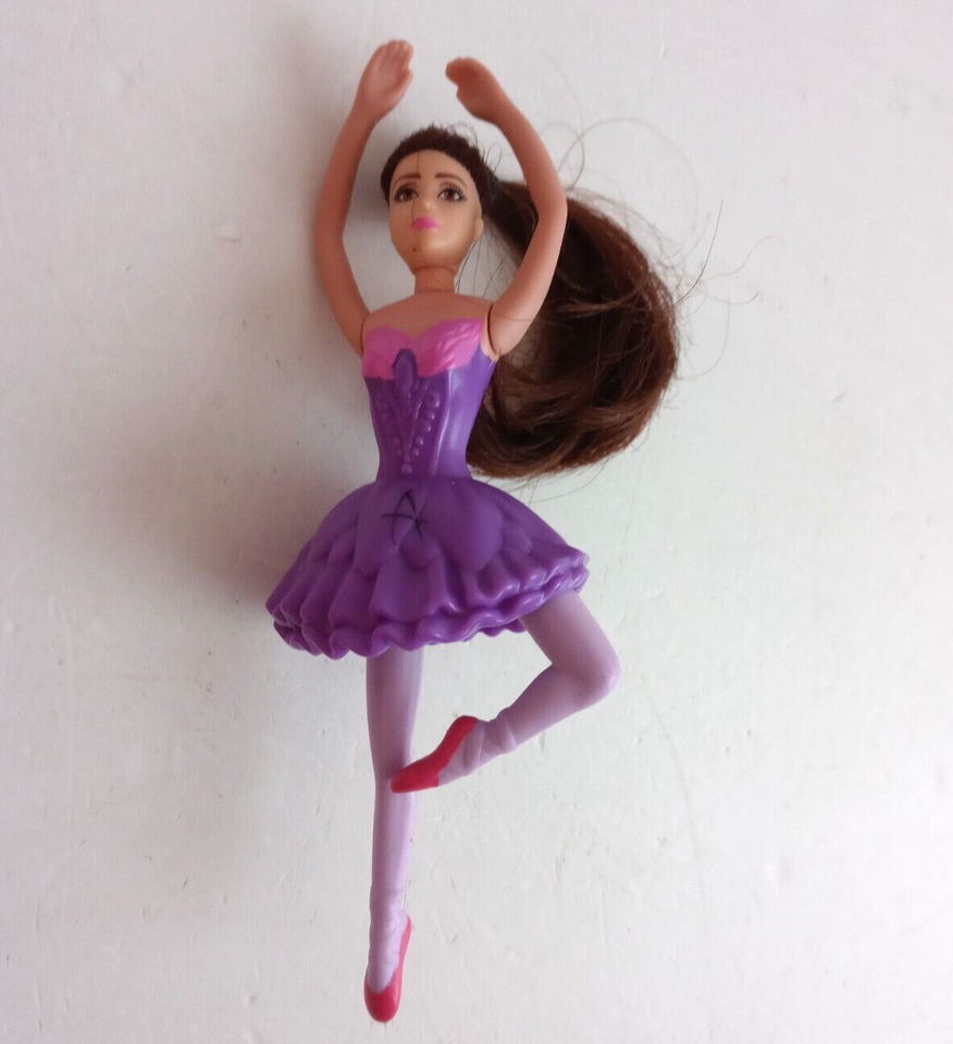 2013 Mattel Barbie #5 Barbie As Odette 5&quot; Doll McDonald&#39;s Toy - $2.92