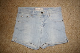 Girls Vanilla Star Blue Jean Shorts Size 12  - £7.07 GBP