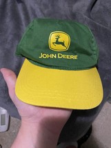 Official John Deere Tractor Hat Cap Green Yellow Snapback Licensed 2005 - £11.04 GBP