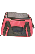 Pet Carrier Soft Sided Pink Bag Travel Approved Longer Strap Missing - £15.26 GBP