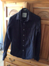 American Eagle Charcoal Long sleeve shirt Button Down Men’s size XS/TP - £29.56 GBP