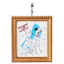 Disney Ink and Paint 101 Dalmations Pongo and Perdita Canvas Print Ornament - £31.16 GBP