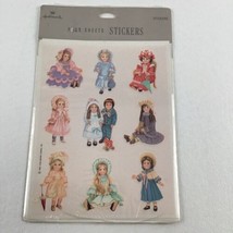 Hallmark Sticker Sheets Victorian Dolls Olden Day Children Vintage 1991 ... - £13.41 GBP