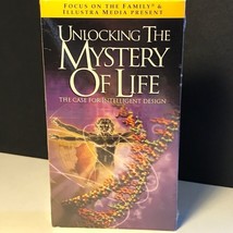 Unlocking Mystery Life Case Intelligent Design Vhs Tape New 2002 Focus Family - £7.74 GBP