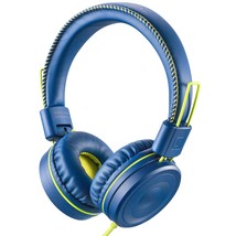 M1 Kids Headphones Wired Headphone For Kids,Foldable Adjustable Stereo Tangle-Fr - £18.86 GBP