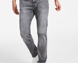 Sun + Stone Men&#39;s Straight-Fit Tarin Street Jeans KT Wash Black-40/30 - $26.99