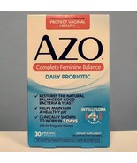 Azo Complete Feminine Balance Daily Probiotic 30 Once Daily Caps Exp 07/... - €17,12 EUR Azo Complete Feminine Balance Daily Probiotic 30 Once Daily Caps Exp 07/... - €17,12 EUR
