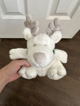 Bath And Body Works Reindeer Plush 8 Inch Stuffed Animal Toy White - £9.39 GBP