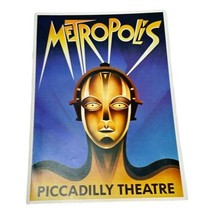 Metropolis Brian Blessed Picadilly Theatre Souvenir Brochure Vintage 1989 - $46.08