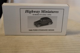 HO Scale Jordan Highway Miniatures, 1940 Ford Standard Sedan, #360-225 BNOS - £31.60 GBP
