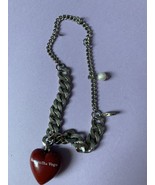 Samantha Vega bag chain heart - $479.16 MXN