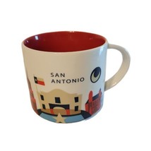 Starbucks SAN ANTONIO You Are Here Collection 14oz Coffee Mug Cup 2015 - $16.99