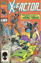 (CB-9) 1986 Marvel Comic Book: X-Factor #4 { Spidey UPC } - £4.79 GBP